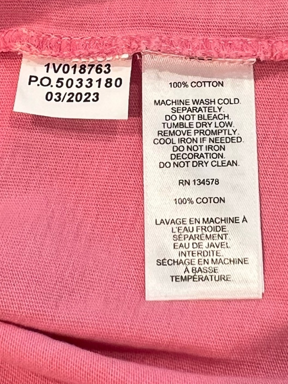 NWT Vineyard Vines Pink and Blue Long Sleeve Pocket Tee Shirt Mens Sz Medium - Picture 10 of 12